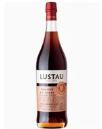 Flaske Lustau Solera Gran Reserva brandy med mørk mahognifarvet indhold